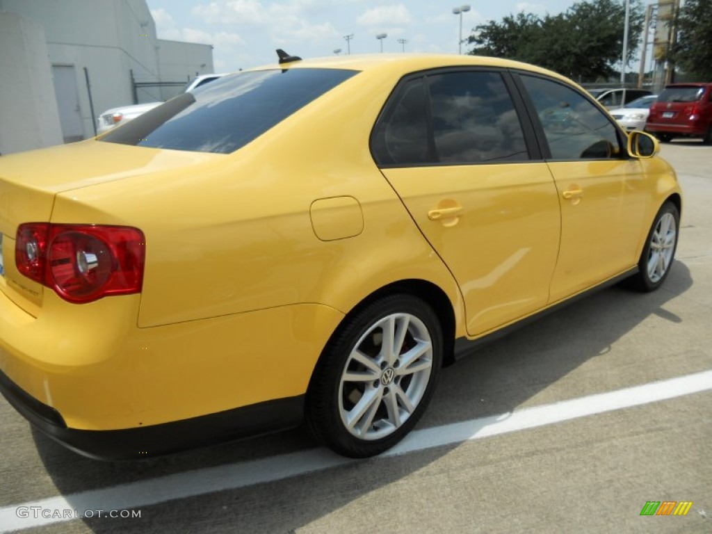 2007 Jetta GLI Fahrenheit Edition Sedan - Fahrenheit Yellow / Anthracite photo #7