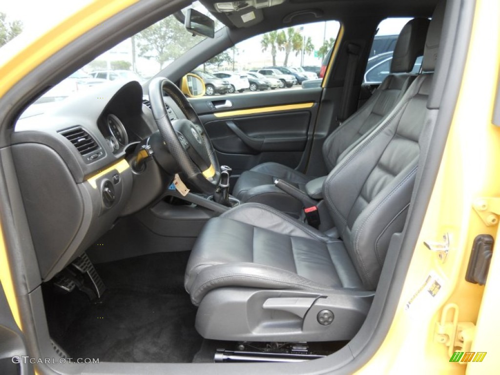 2007 Jetta GLI Fahrenheit Edition Sedan - Fahrenheit Yellow / Anthracite photo #13