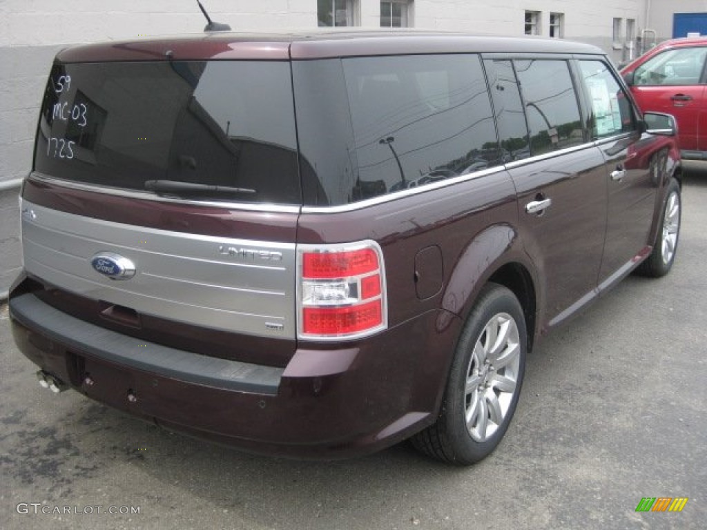 Bordeaux Reserve Red Metallic 2011 Ford Flex Limited AWD Exterior Photo #50366673