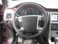 2011 Ford Flex Charcoal Black Interior Steering Wheel Photo