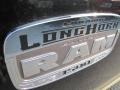 2011 Brilliant Black Crystal Pearl Dodge Ram 1500 Laramie Longhorn Crew Cab  photo #6
