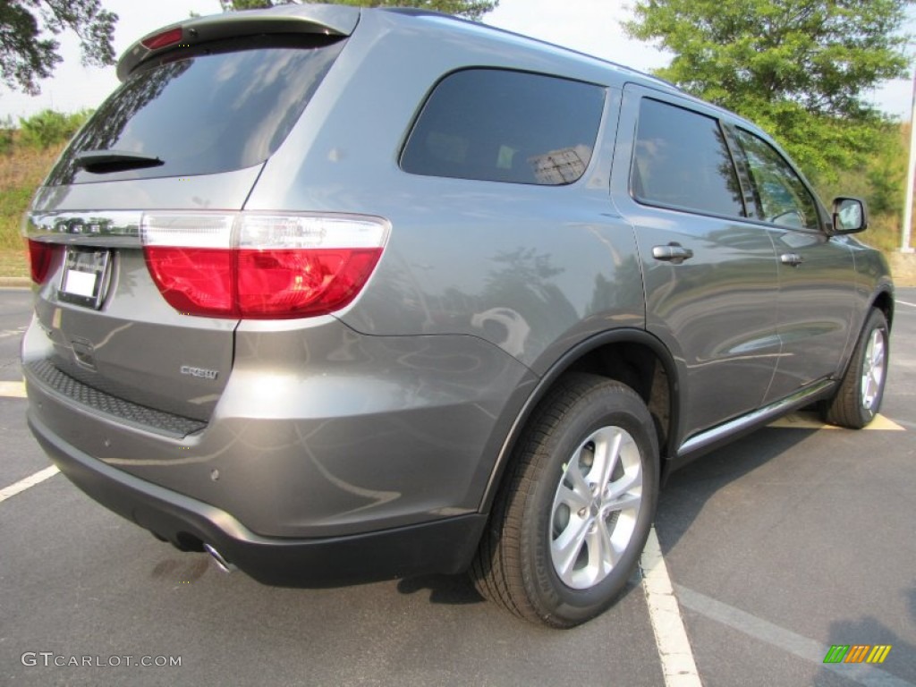 Mineral Gray Metallic 2011 Dodge Durango Crew Exterior Photo #50367975