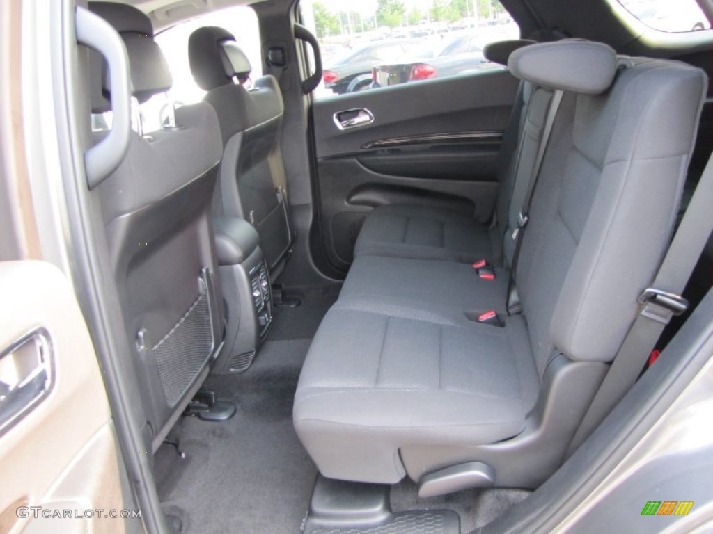 Black Interior 2011 Dodge Durango Crew Photo #50368041