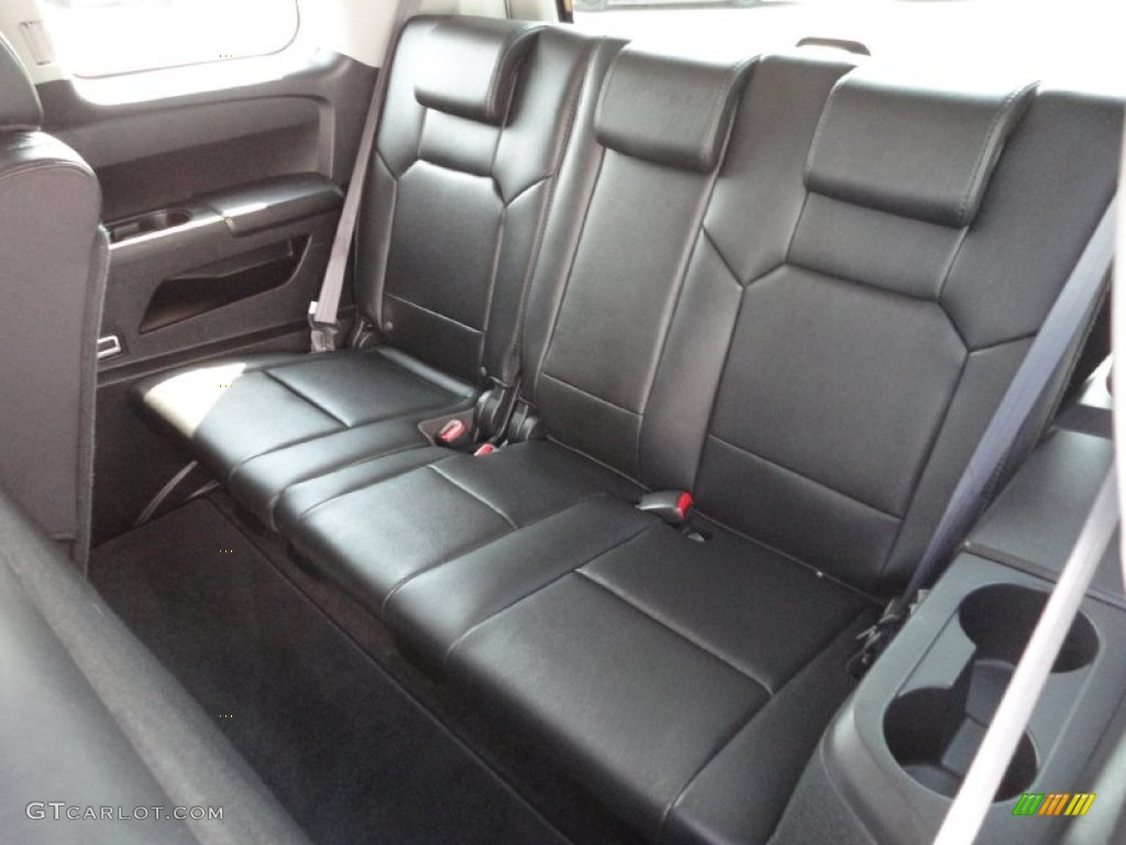 Black Interior 2011 Honda Pilot Touring 4WD Photo #50368194