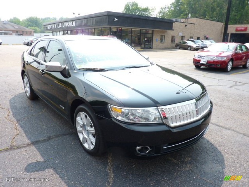 2008 MKZ Sedan - Black / Sand photo #5