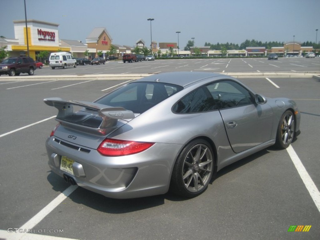 GT Silver Metallic 2010 Porsche 911 GT3 Exterior Photo #50368752