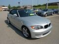 2010 Titanium Silver Metallic BMW 1 Series 128i Convertible  photo #7