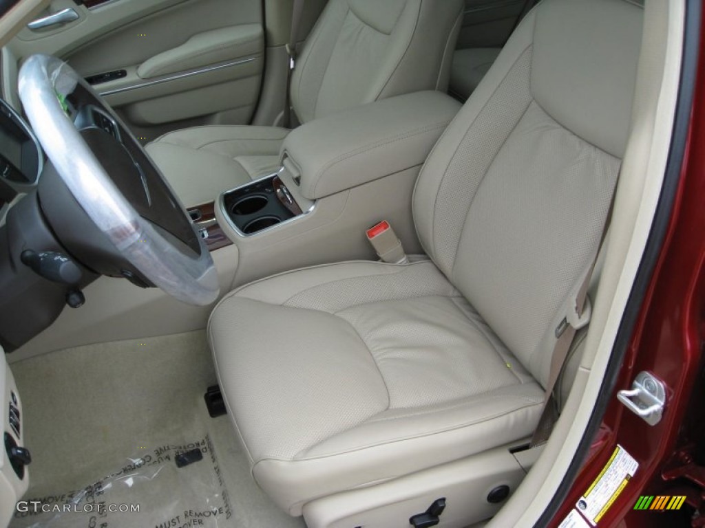 Dark Frost Beige/Light Frost Beige Interior 2011 Chrysler 300 C Hemi AWD Photo #50369646