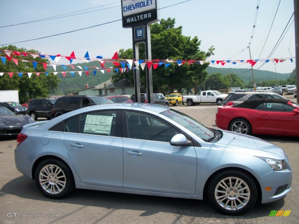 2011 Cruze ECO - Ice Blue Metallic / Jet Black photo #2