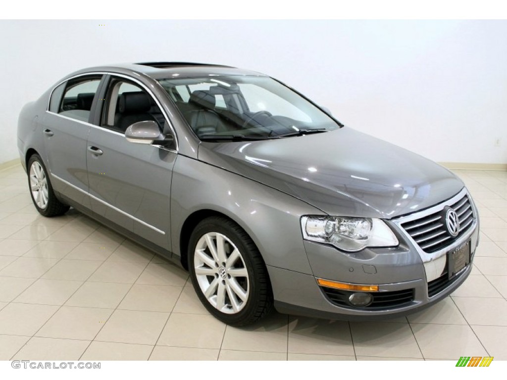 2006 Passat 3.6 Sedan - United Grey Metallic / Black photo #1