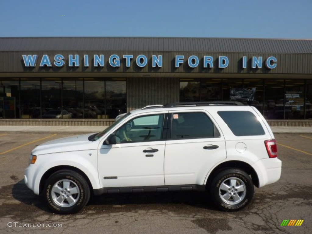 Oxford White Ford Escape