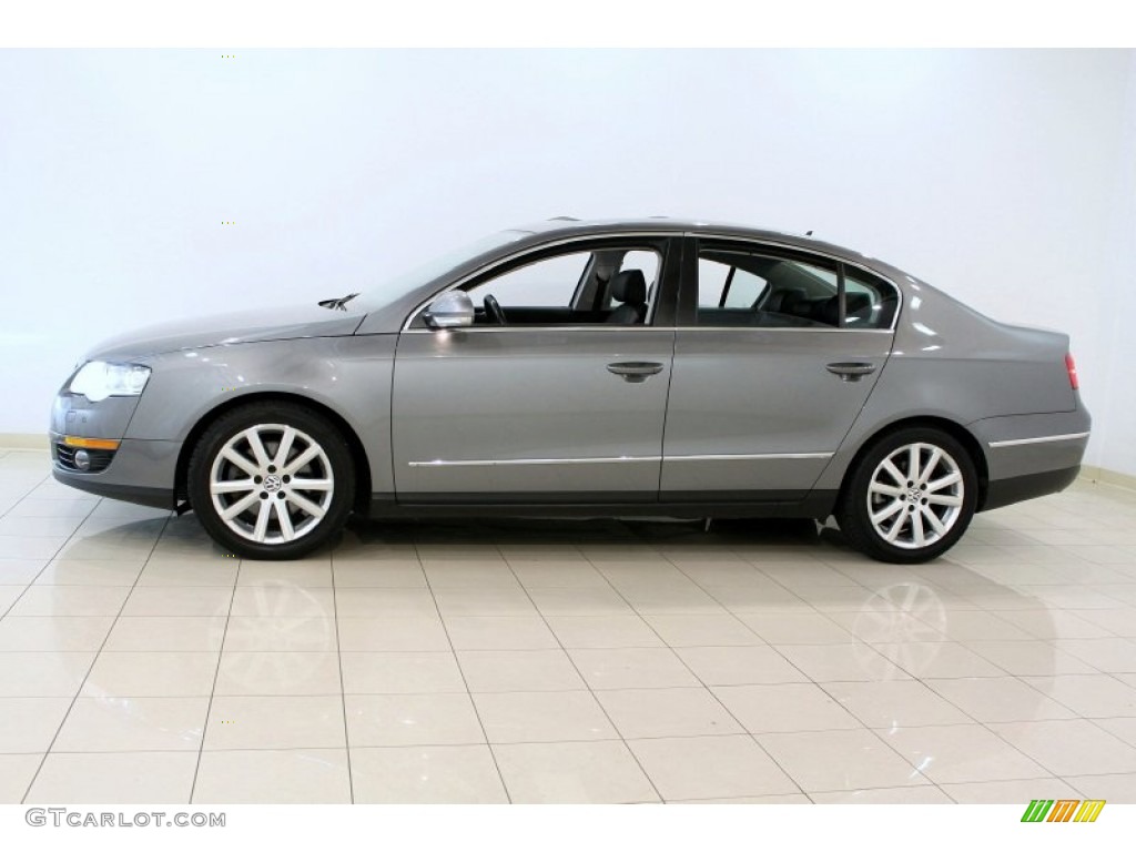 2006 Passat 3.6 Sedan - United Grey Metallic / Black photo #4