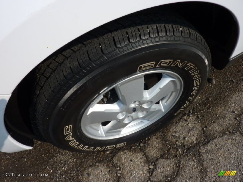 2008 Escape XLT V6 4WD - Oxford White / Camel photo #9