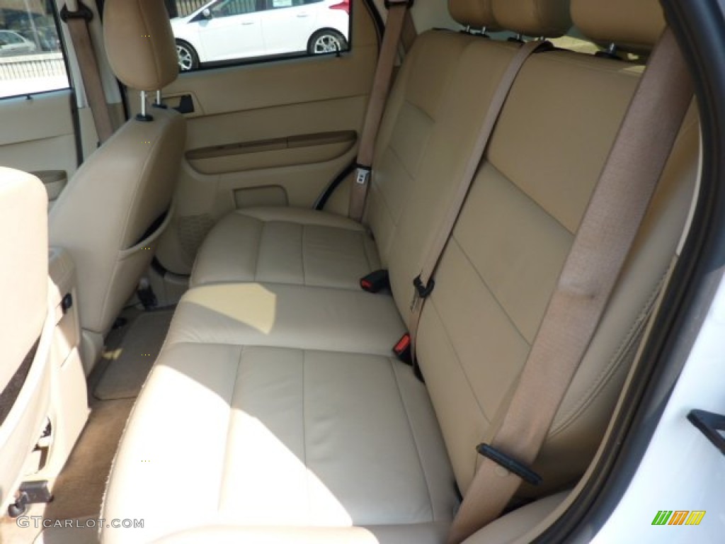 2008 Escape XLT V6 4WD - Oxford White / Camel photo #11