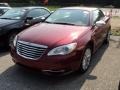Deep Cherry Red Crystal Pearl 2011 Chrysler 200 Limited Convertible
