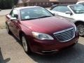 2011 Deep Cherry Red Crystal Pearl Chrysler 200 Limited Convertible  photo #3