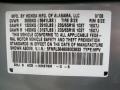 NH679M: Slate Green Metallic 2009 Honda Odyssey EX Color Code
