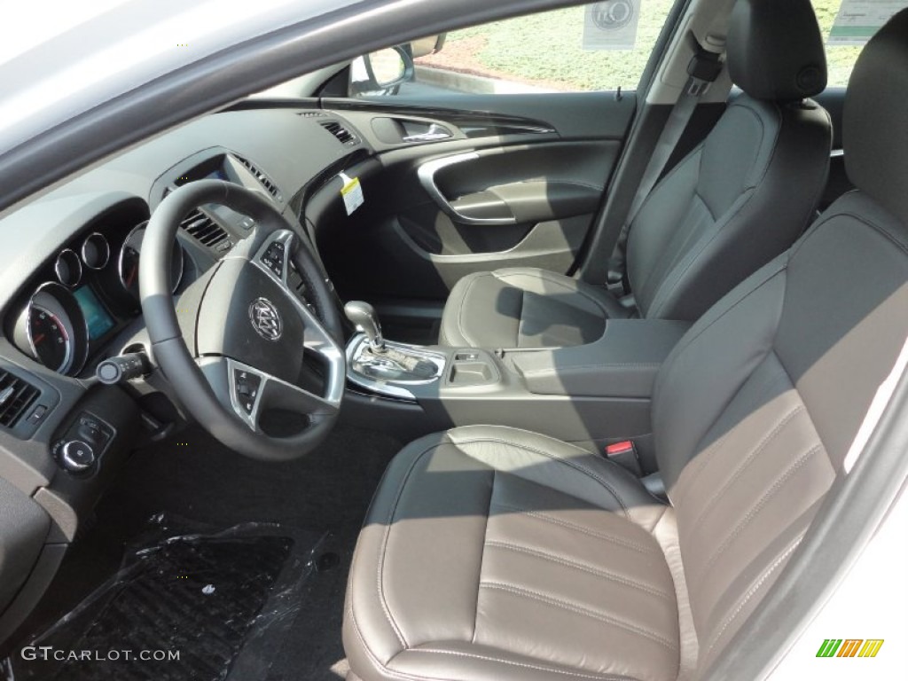 Ebony Interior 2011 Buick Regal CXL Photo #50372331