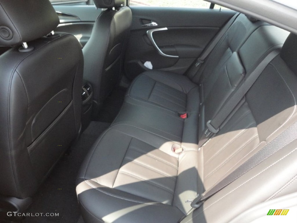 Ebony Interior 2011 Buick Regal CXL Photo #50372361