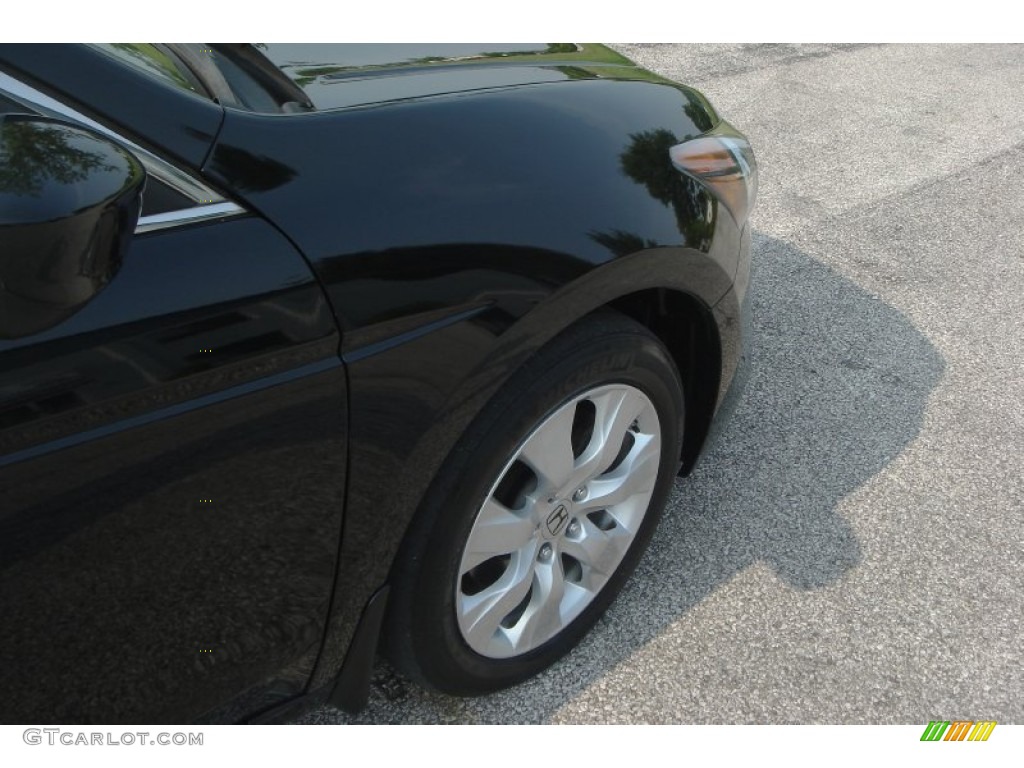2008 Accord EX-L V6 Sedan - Nighthawk Black Pearl / Ivory photo #8