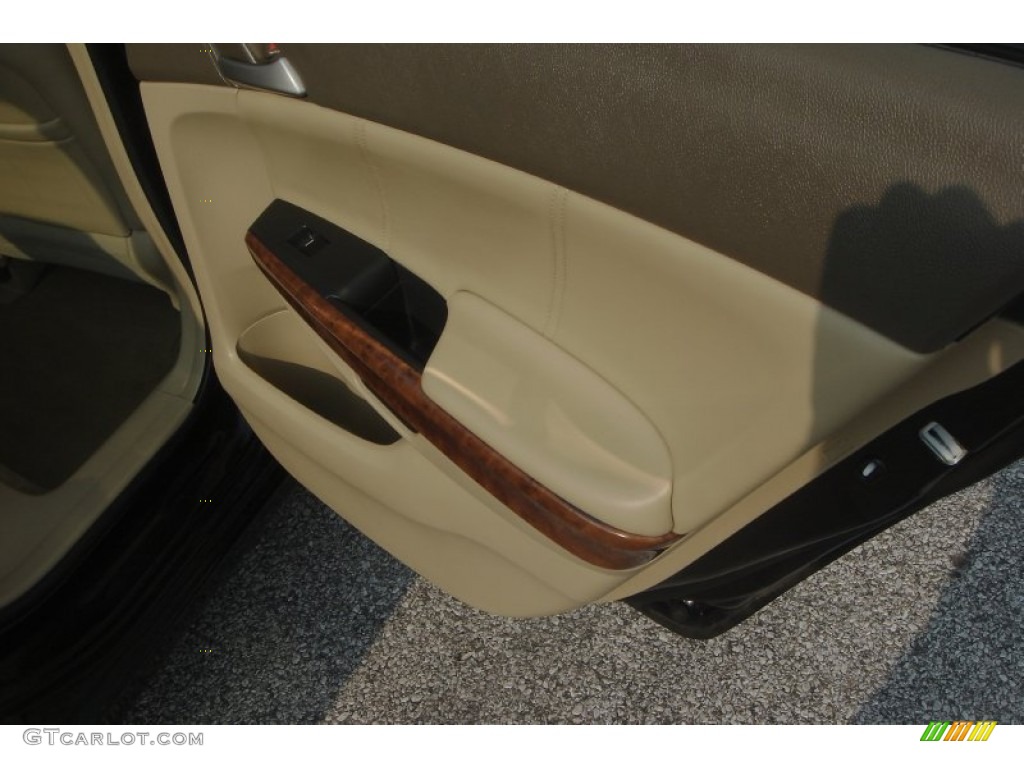 2008 Accord EX-L V6 Sedan - Nighthawk Black Pearl / Ivory photo #15