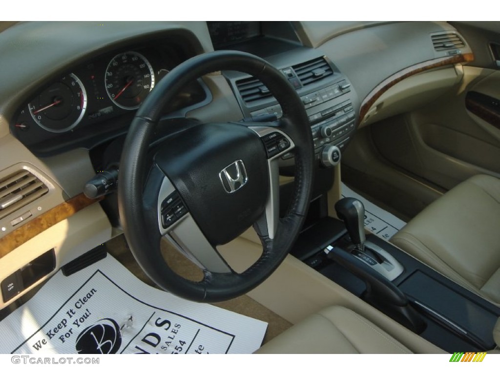 2008 Accord EX-L V6 Sedan - Nighthawk Black Pearl / Ivory photo #23