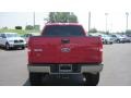 2005 Bright Red Ford F150 Lariat SuperCab 4x4  photo #4
