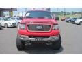 2005 Bright Red Ford F150 Lariat SuperCab 4x4  photo #8
