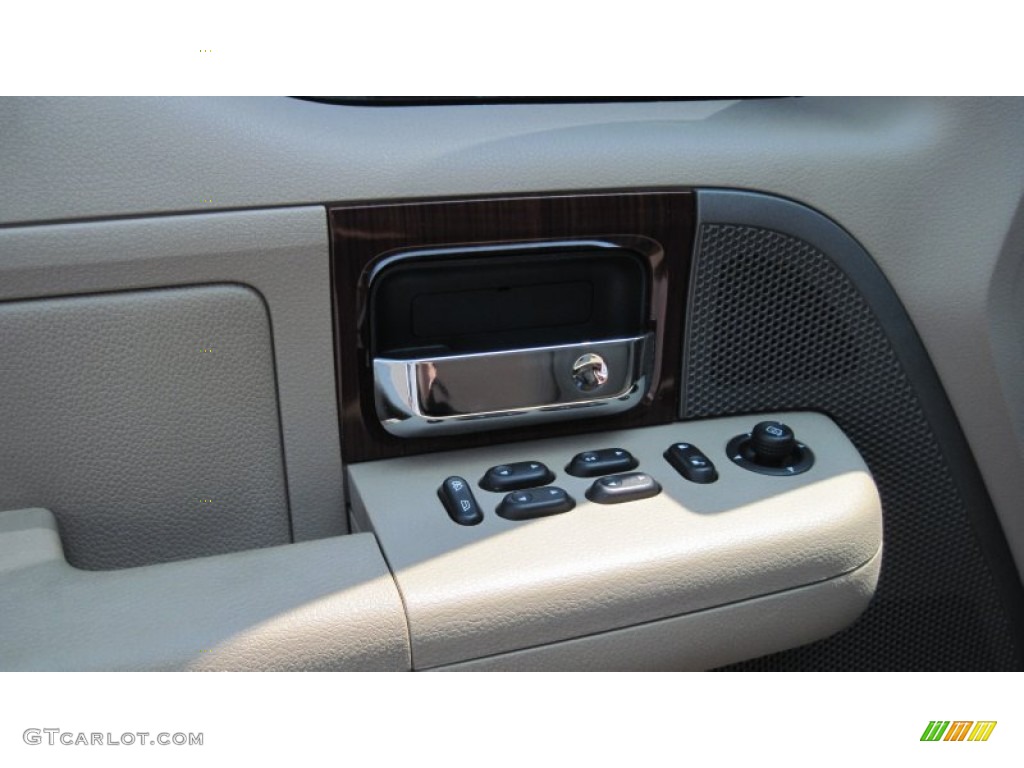 2005 F150 Lariat SuperCab 4x4 - Bright Red / Tan photo #20