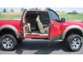 2005 Bright Red Ford F150 Lariat SuperCab 4x4  photo #24