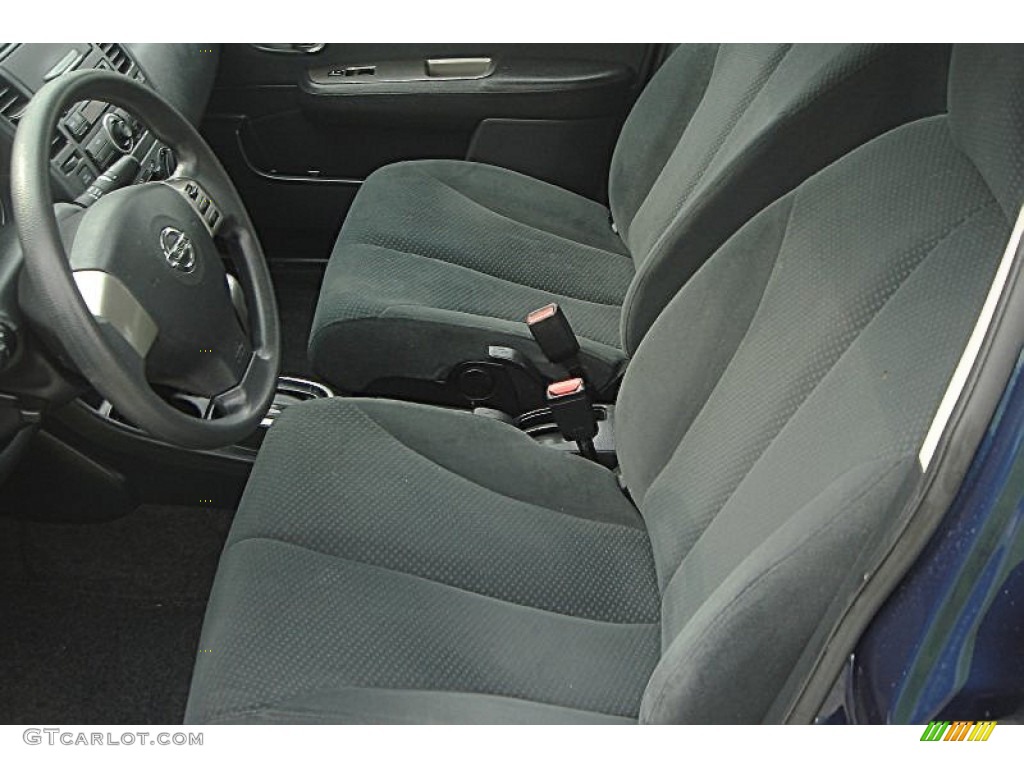 2010 Versa 1.8 S Sedan - Blue Onyx Metallic / Charcoal photo #19