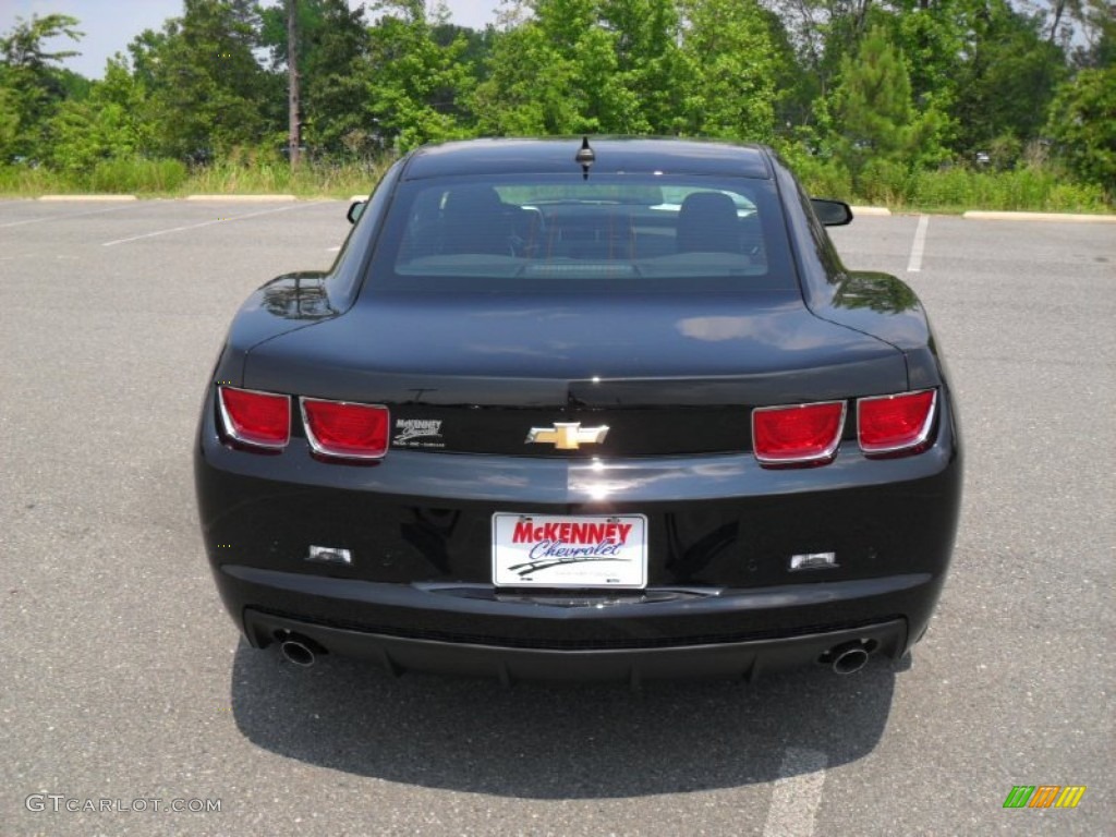 2011 Camaro LT Coupe - Black / Black photo #3
