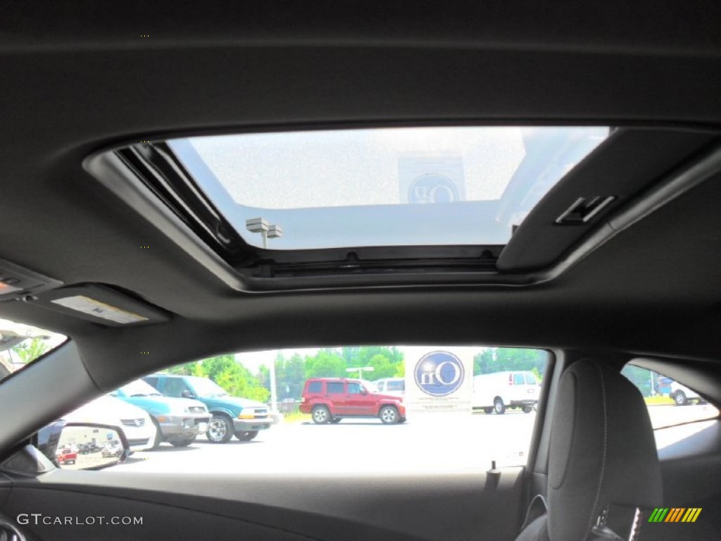 2011 Camaro LT Coupe - Black / Black photo #9