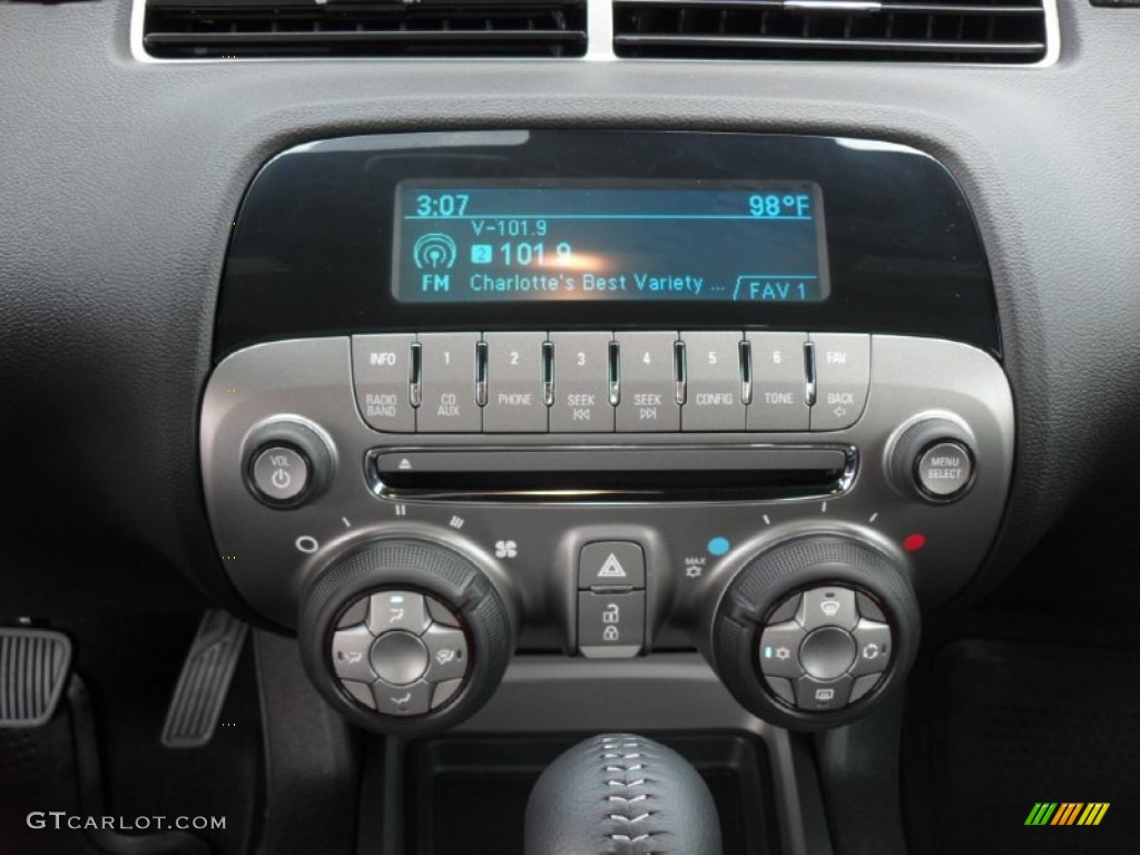 2011 Camaro LT Coupe - Black / Black photo #12