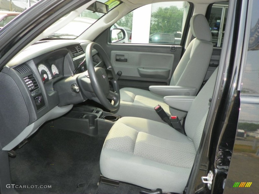 Dark Slate Gray/Medium Slate Gray Interior 2008 Dodge Dakota ST Crew Cab 4x4 Photo #50374740