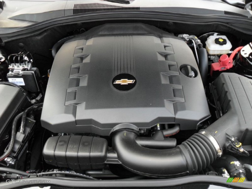 2011 Camaro LT Coupe - Black / Black photo #23