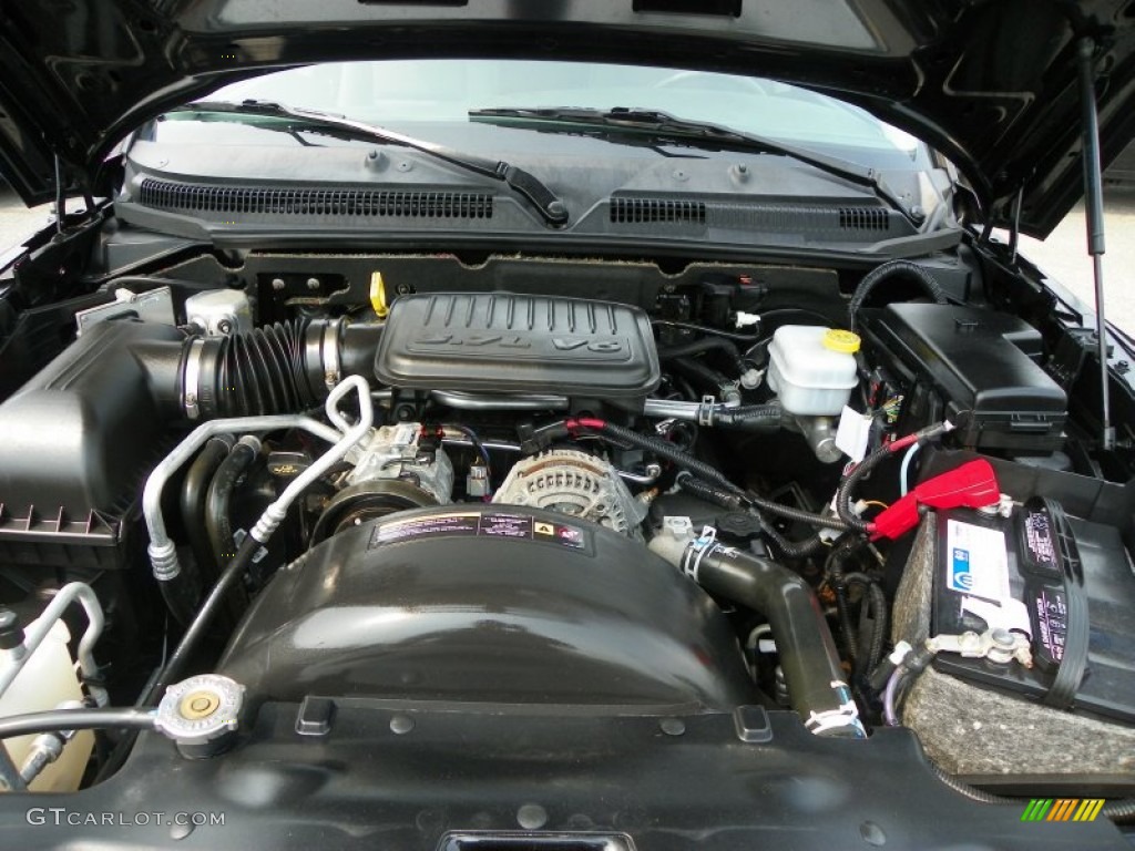 2008 Dodge Dakota ST Crew Cab 4x4 3.7 Liter SOHC 12-Valve PowerTech V6 Engine Photo #50374812