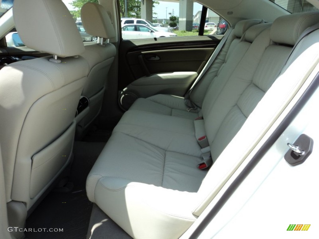 Taupe Leather Interior 2011 Acura RL SH-AWD Technology Photo #50375571