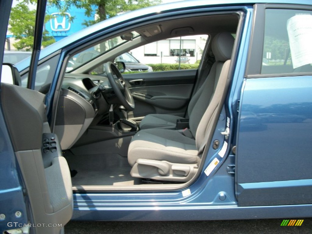 Gray Interior 2009 Honda Civic DX-VP Sedan Photo #50376068