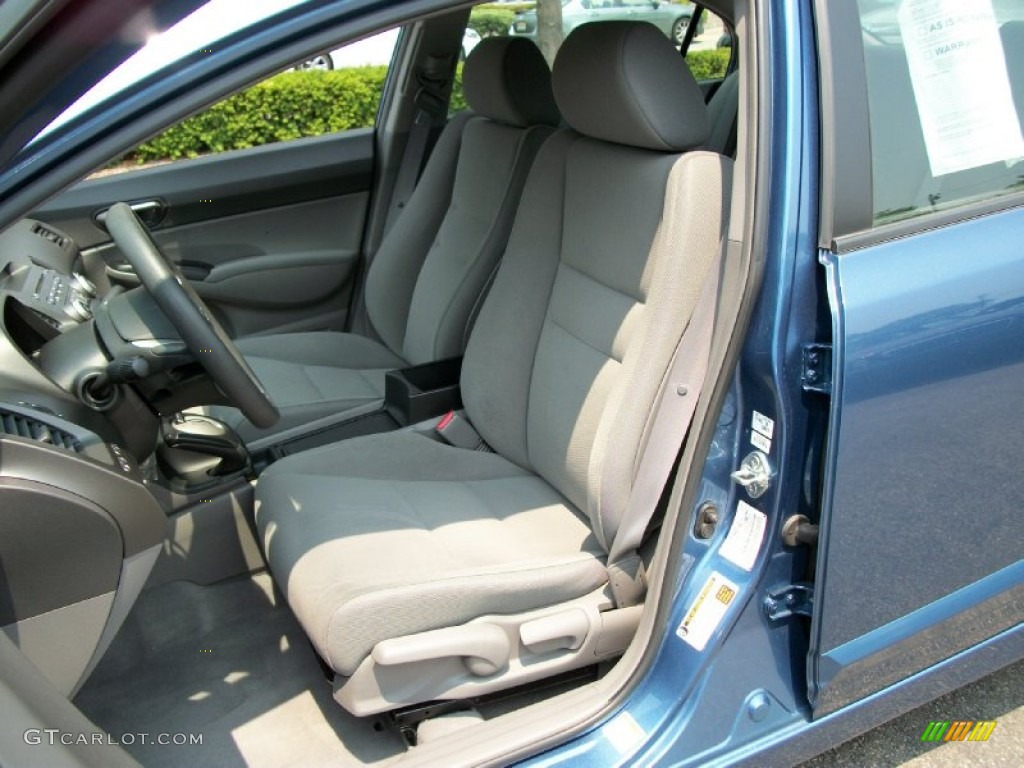 Gray Interior 2009 Honda Civic DX-VP Sedan Photo #50376080