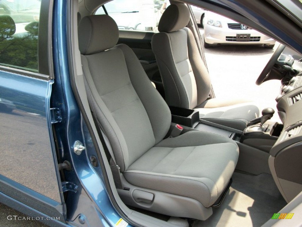 Gray Interior 2009 Honda Civic DX-VP Sedan Photo #50376108