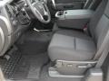 Ebony 2011 Chevrolet Silverado 1500 LT Extended Cab 4x4 Interior Color