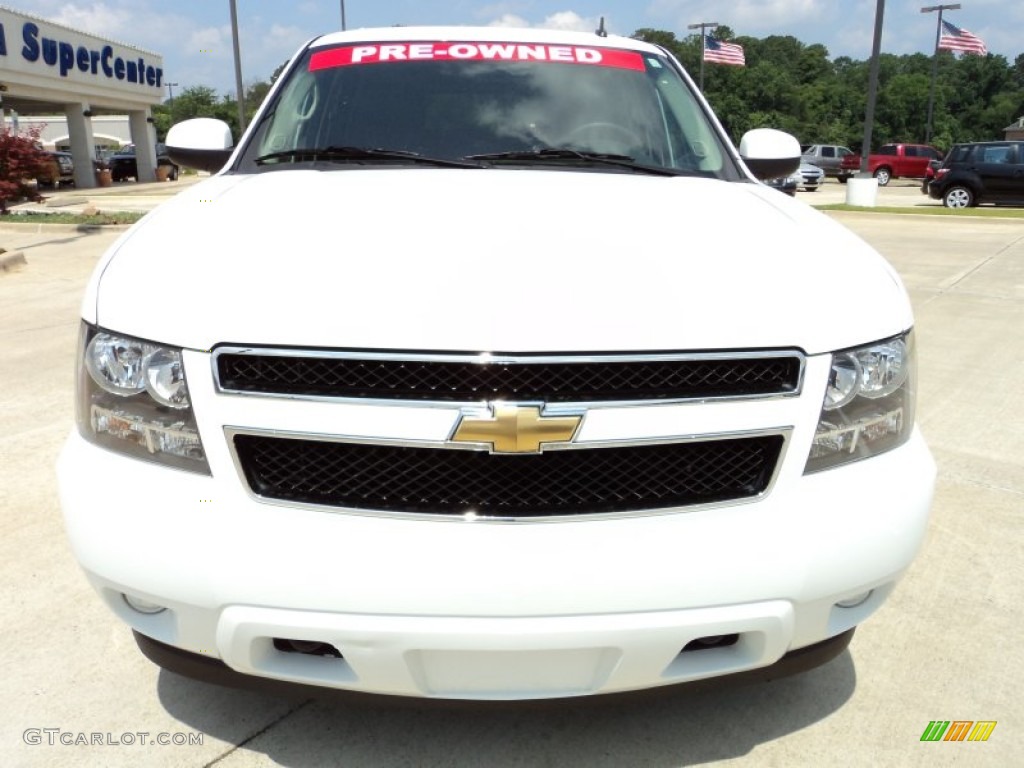 2011 Tahoe LT 4x4 - Summit White / Ebony photo #5