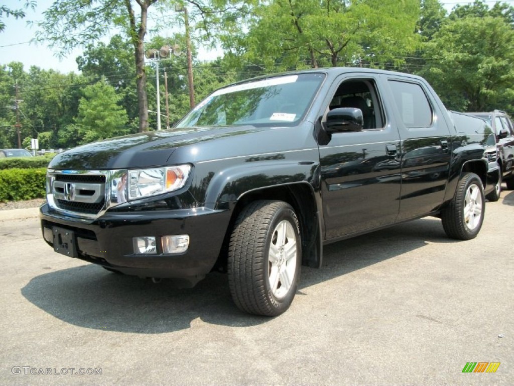 Nighthawk Black Pearl 2009 Honda Ridgeline RTL Exterior Photo #50377118