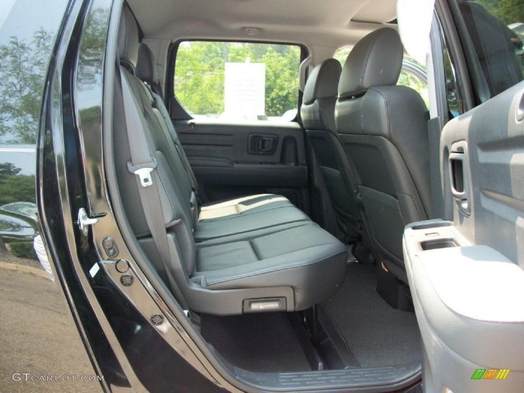 Gray Interior 2009 Honda Ridgeline RTL Photo #50377292
