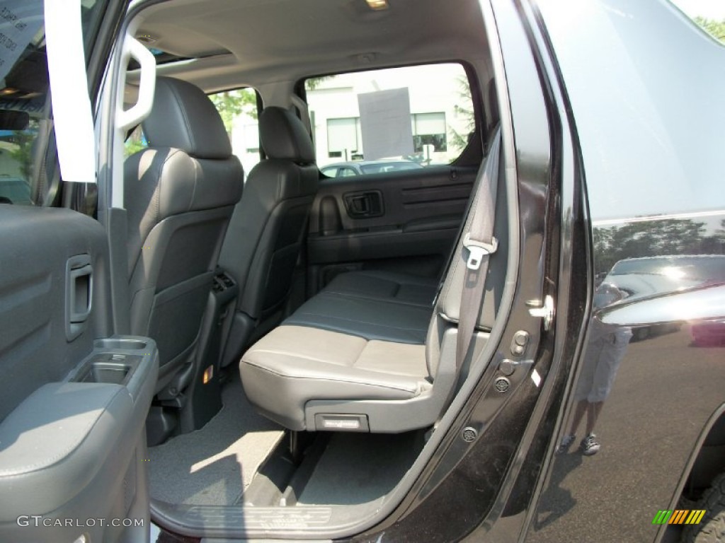 Gray Interior 2009 Honda Ridgeline RTL Photo #50377304