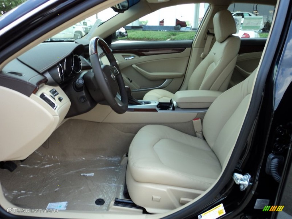 Cashmere/Cocoa Interior 2011 Cadillac CTS 3.6 Sedan Photo #50377685