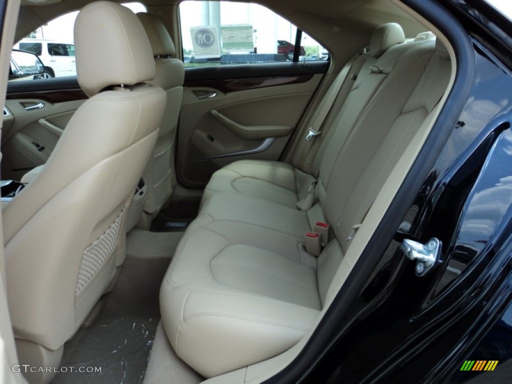 Cashmere/Cocoa Interior 2011 Cadillac CTS 3.6 Sedan Photo #50377694
