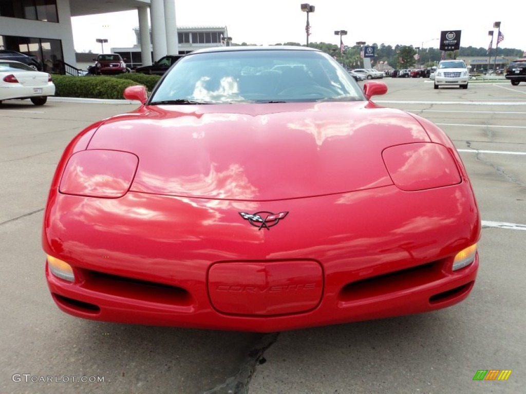 2002 Corvette Coupe - Torch Red / Black photo #5