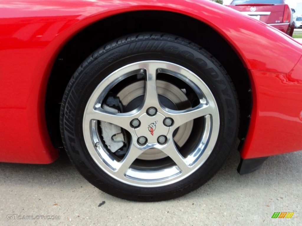 2002 Corvette Coupe - Torch Red / Black photo #11